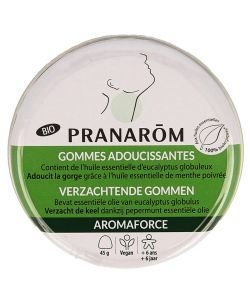 Aromaforce - Gommes adoucissantes Eucalyptus Menthe poivrée